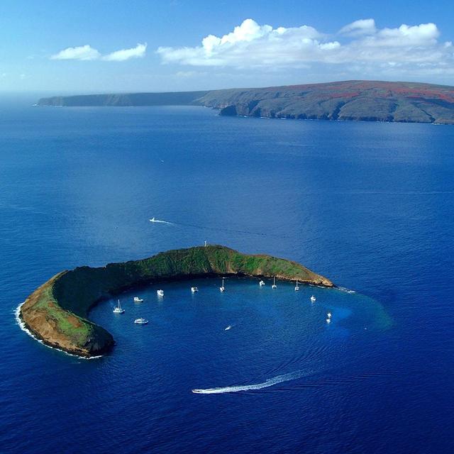 Snorkeling at Molokini Crater