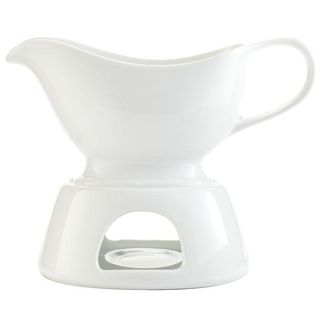Luminous Dinnerware & Serveware Collection Luminous Porcelain Gravyboat & Warmer