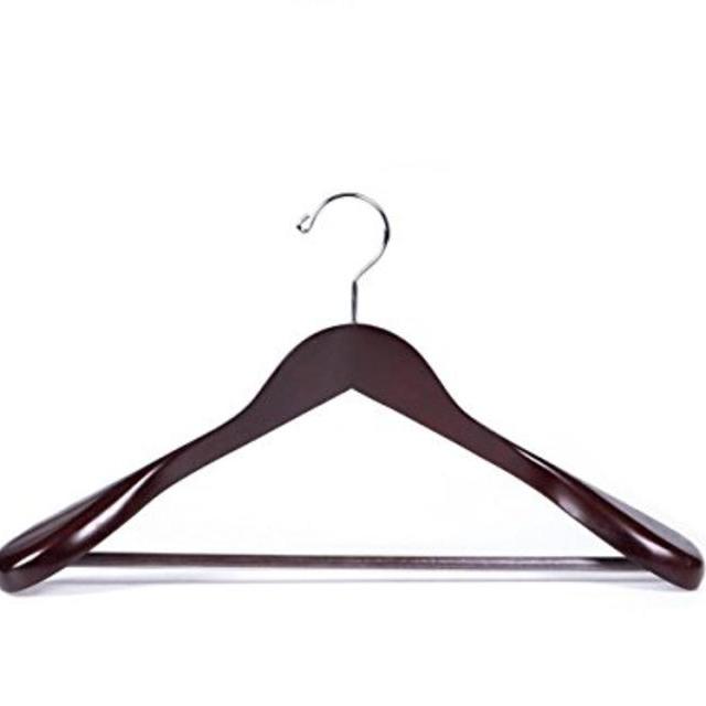 Wooden Suit Hanger, Walnut