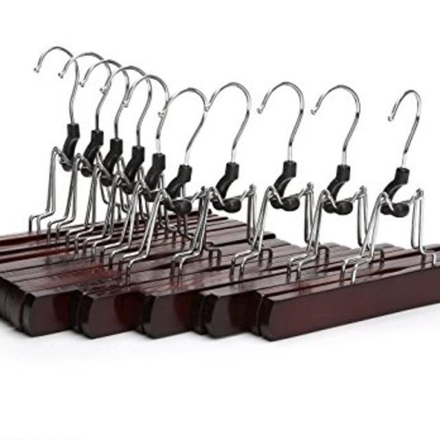 Wood Skirt Hangers, Walnut