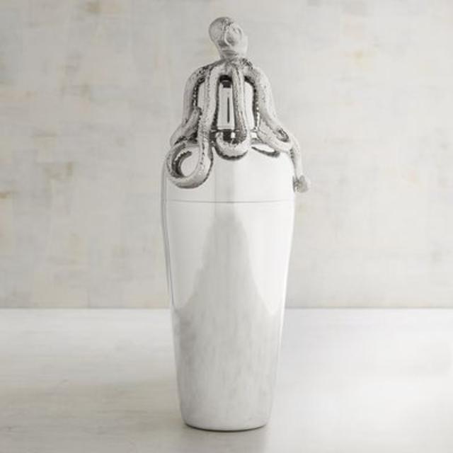 Octopus Stainless Steel Cocktail Shaker