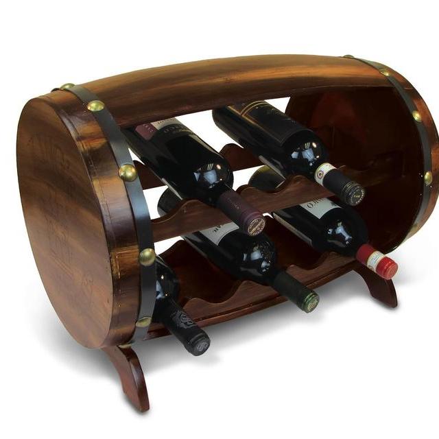 Barrel Shape Wine Rack
