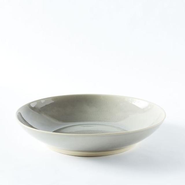 Round Serve Bowl - Light Gray