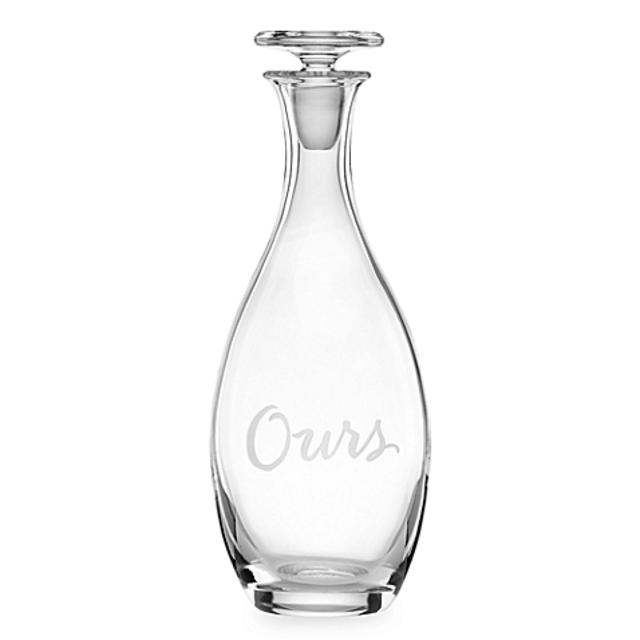 kate spade new york Two of a Kind™ "Ours" Decanter