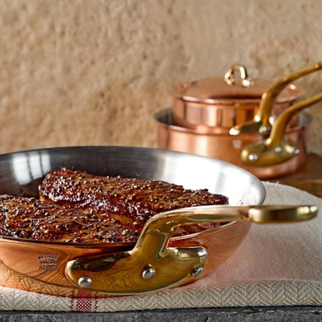 Mauviel Copper Fry Pans