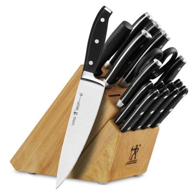 J.A. Henckels International Forged Premio 18-Piece Block Set
