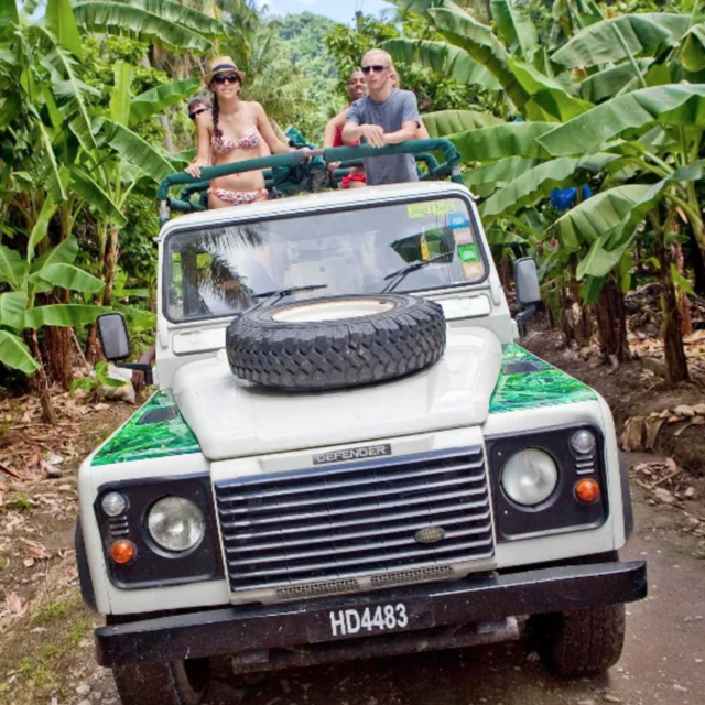 Soufriere Volcano Jeep Safari Tour