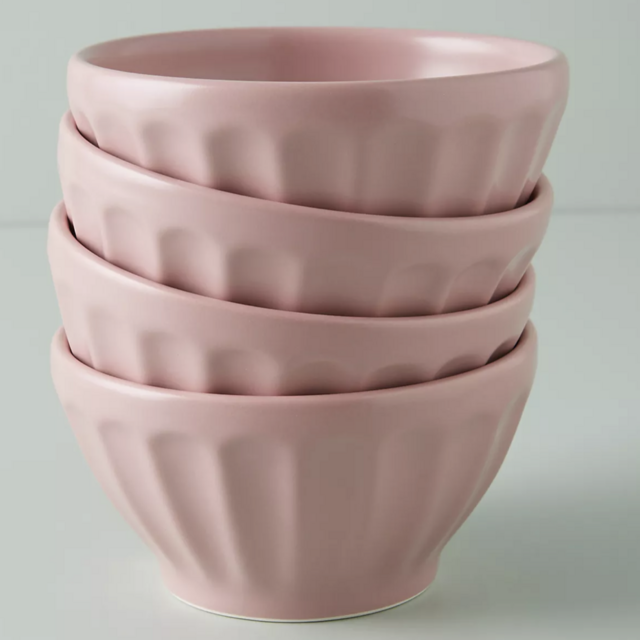 Matte Latte Bowls, Set of 4