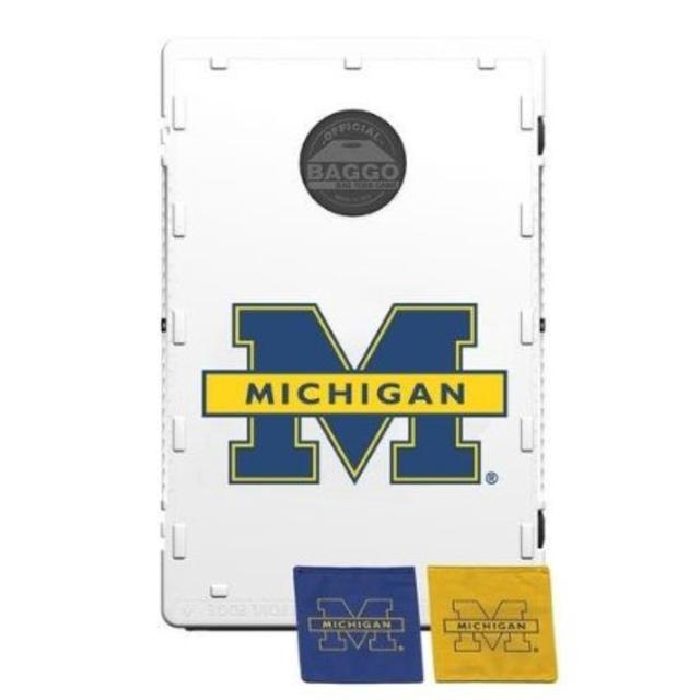 Baggo 1611 University of Michigan Wolverines Complete Baggo Bean Bag Toss Game