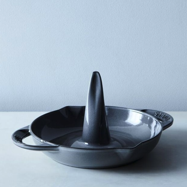Staub Cast Iron Vertical Roaster (Matte Black)