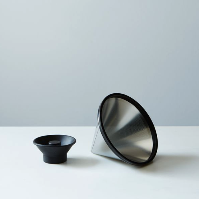 KONE Coffee Filter with Heat Lid for Chemex