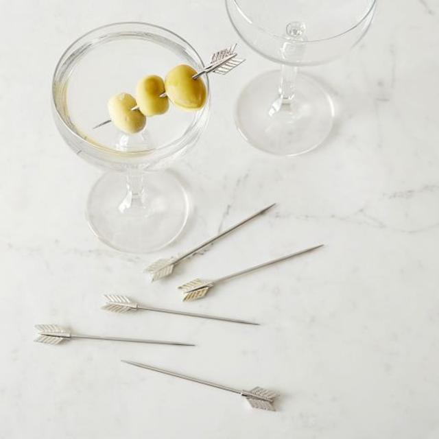 Essential Barware Arrow Cocktail Picks (Set of 6)