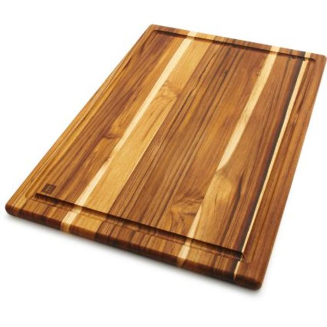 Madeira Teak Edge-Grain Carving Board