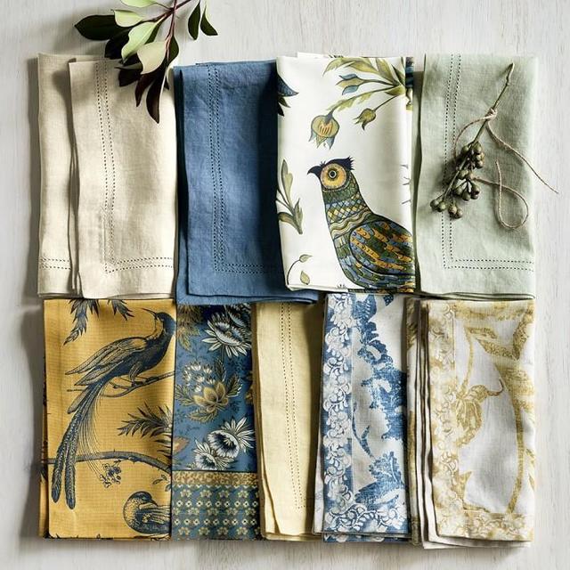 Nightingale Table Napkins, Set of 4
