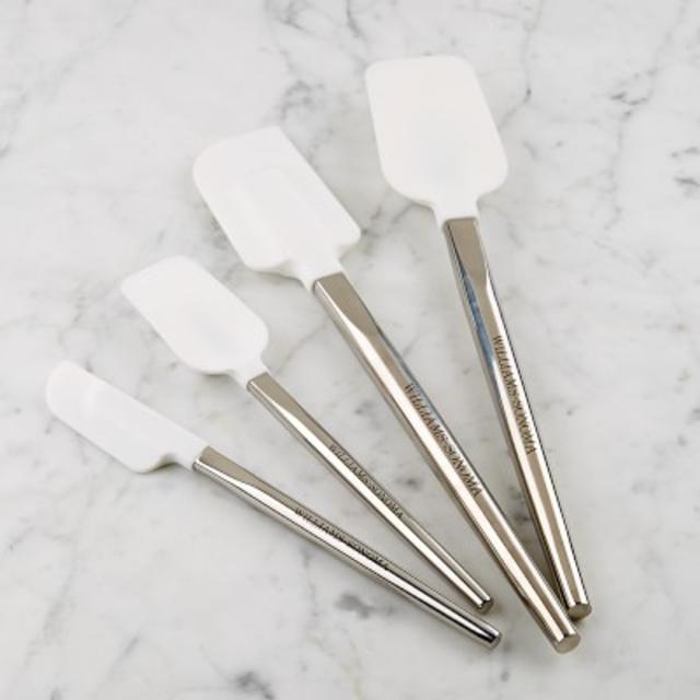 Stainless-Steel Ultimate Spatula Set - White