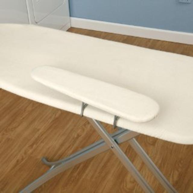 Household Essentials Ironing Board with Natural Cotton Cover