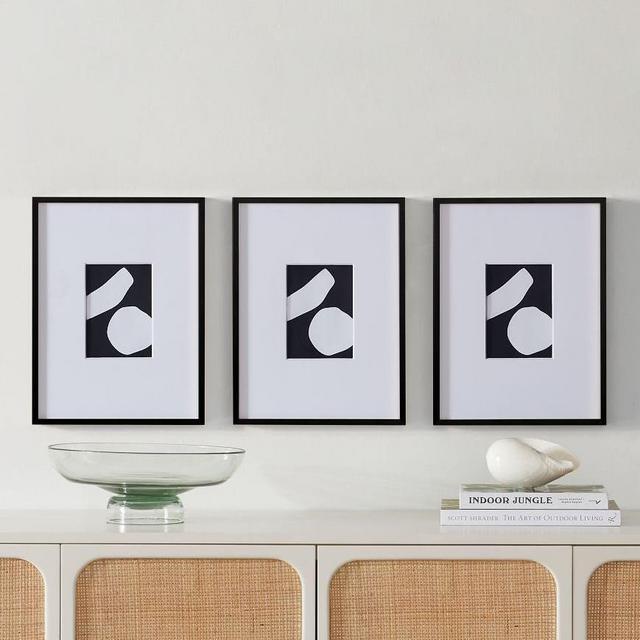 Multi-Mat Gallery Frames - Black (Set of 3)