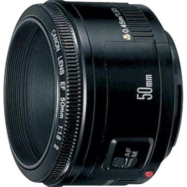 Canon - EF 50mm f/1.8 II Standard Lens - Black