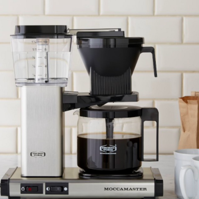 Moccamaster by Technivorm KBG-AO 10 Cup Coffe Maker Stone Grey