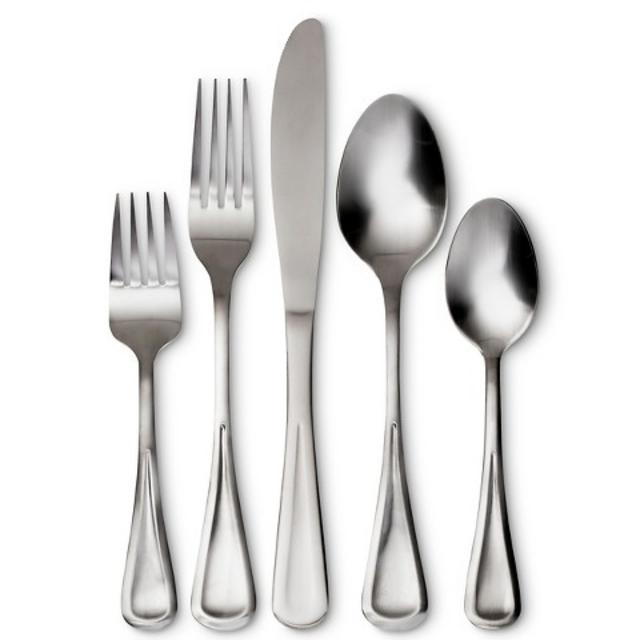 Threshold™ 20 piece Olisa Satin Flatware Set