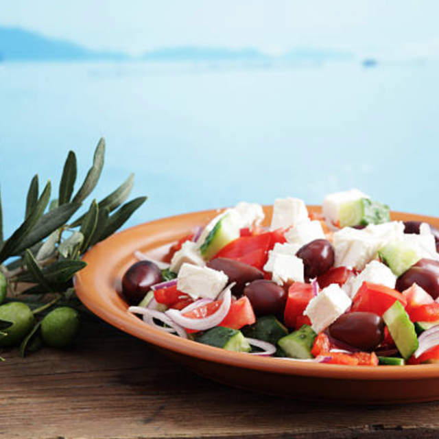 Dinner on a Greek Island