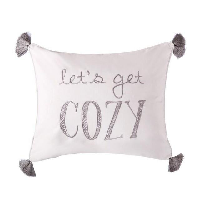 Levtex Camden Lets Get Cozy Pillow