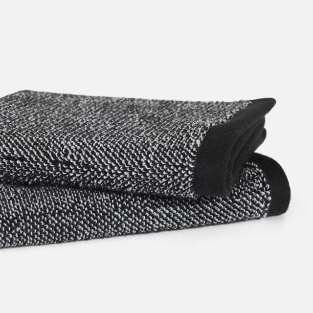 Classic Washcloths - Marbled Black