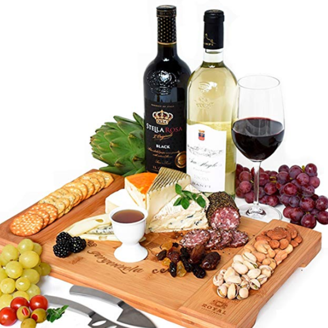 Bamboo Cheese Board Platter