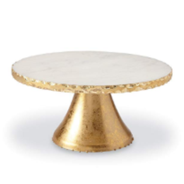 Marble Pedestal Cake Stand