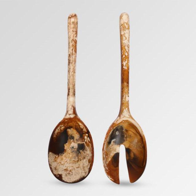 Resin Stone Servers - Dark Horn