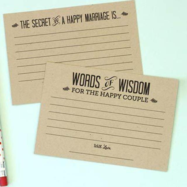 YOUR TIPS FOR MARRIAGE!