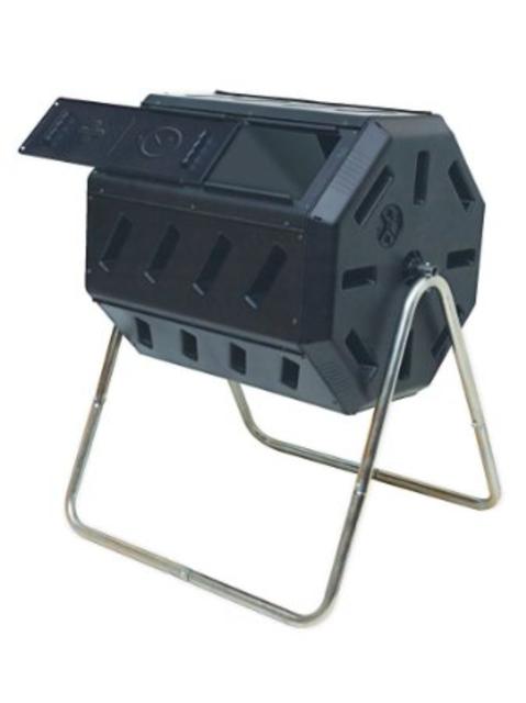 Yimby Tumbler Composter, Color Black