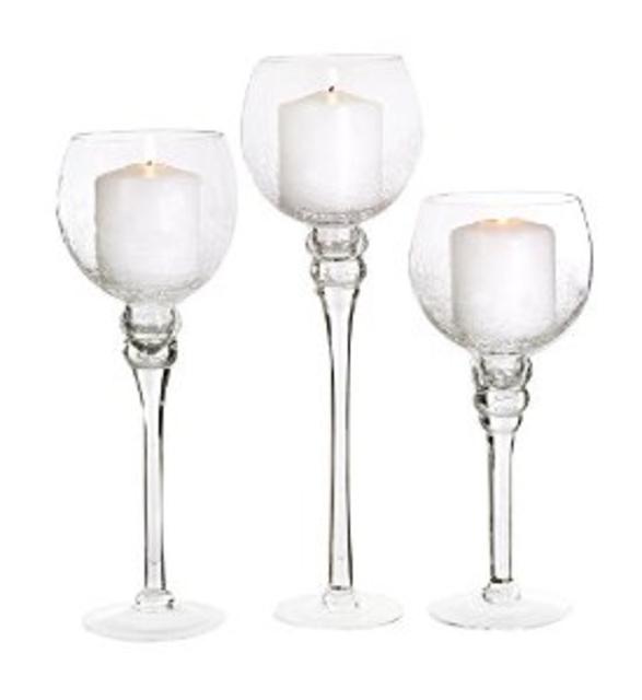 Hurricane set of 3 candles