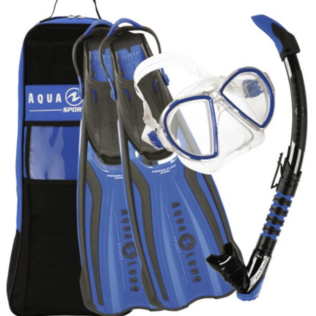 AQUA LUNG SPORT Duetto LX Snorkel Set