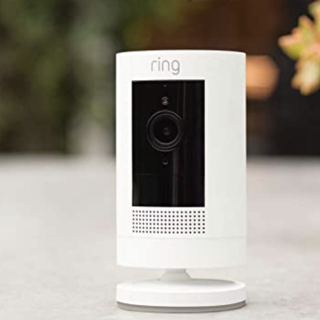 Ring Stick Up Cam Battery HD security camera with custom privacy controls, Simple setup, Works with Alexa – 2-Pack