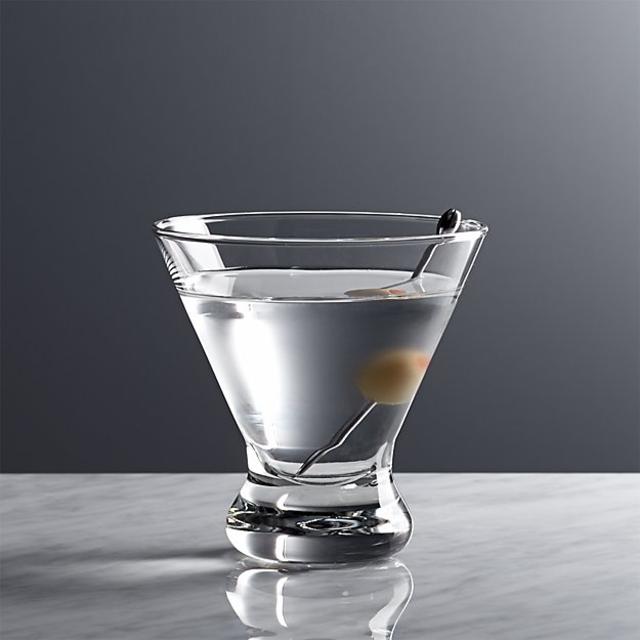 Dizzy Double Old-Fashioned Glass