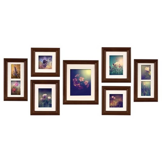 Classic Picture Frames - Set - Walnut