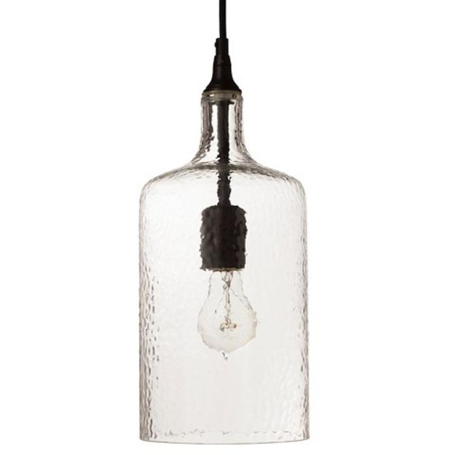 Artisan Glass Bottle Pendant - Clear - Threshold™