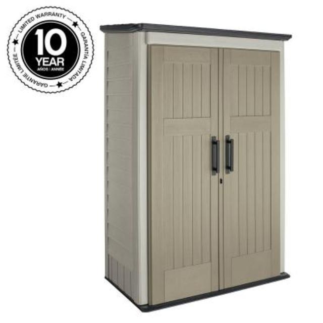 3 ft. x 4 ft. Large Vertical Storage Shed