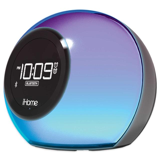 iHome® iBT29 Color Changing Dual Bluetooth® Alarm Clock Radio with Speakerphone