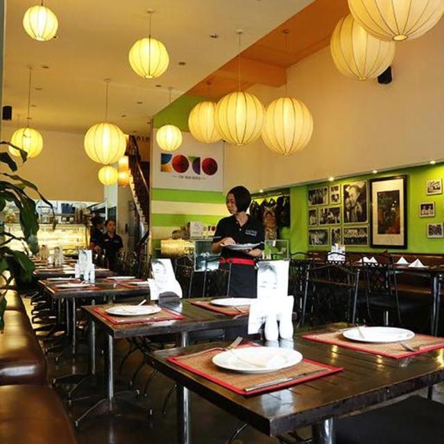 Lunch at KOTO (Know One, Teach One- a Vietnamese Non-Profit that teaches "street children" skills in the restaurant industry)