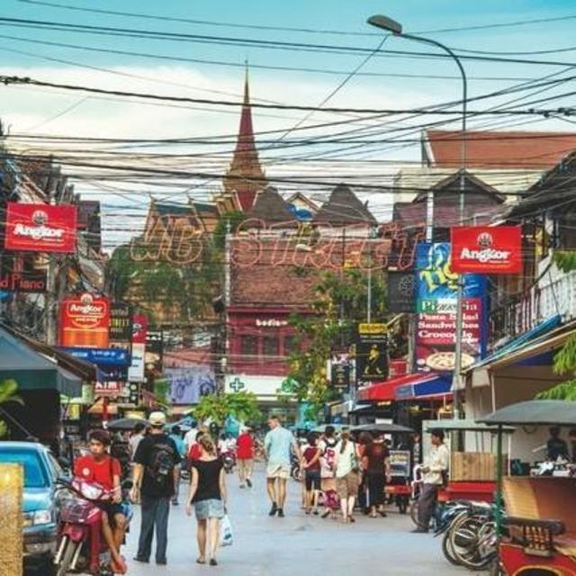 Flight from Luang Prabang, Laos to Siem Reap, Cambodia