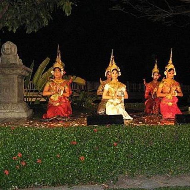 Poolside Dinner at Sofitel Angkor Phokeethra with Aspara Dancers