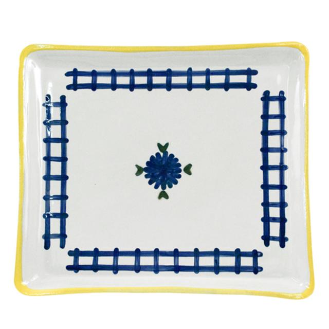 Louisville Stoneware 14" Square Tray in Brooke