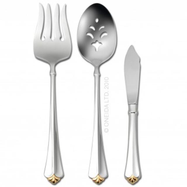 Oneida Golden Juilliard 6-Piece Fine Flatware Hostess Set