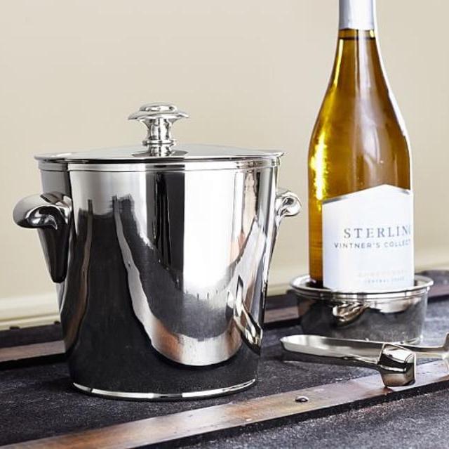 Harrison Ice Bucket with Tongs