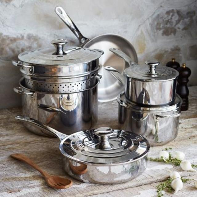 Le Creuset Stainless Steel 10-Piece Set
