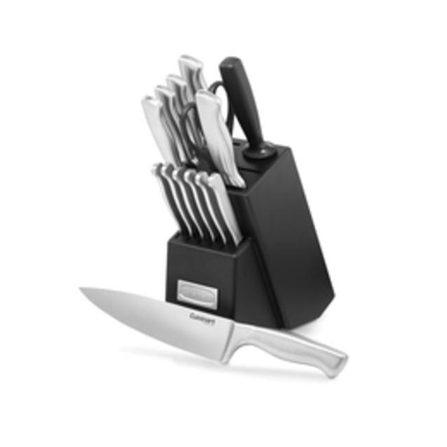 Cuisinart 15 Pc Stainless Steel Hollow Handle Block Set