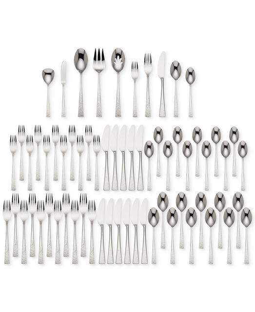 Gorham Flatware 18/10, Biscayne 65 Pc Set, Service for 12