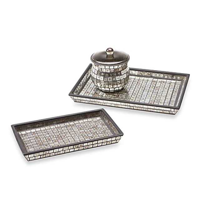 Bombay™ Moroccan Bath Small Glass Vanity Tray
